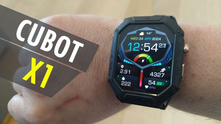 Vale a pena comprar o Smartwatch Cubot X1? veja o review completo