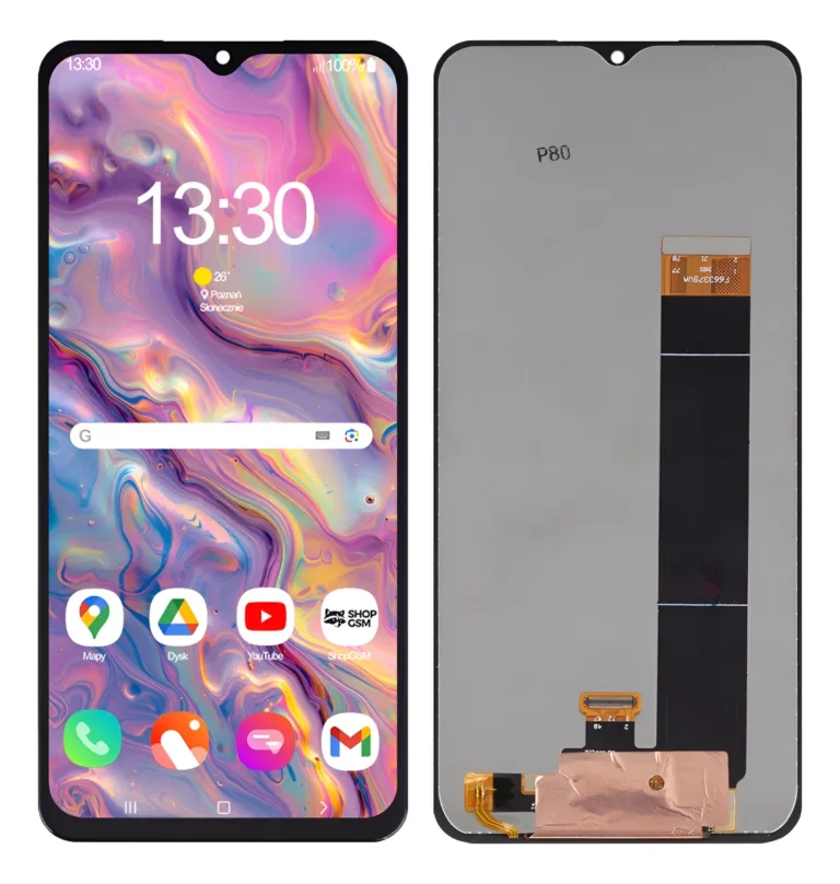 Tela Frontal Display Compatível Com Cubot P80