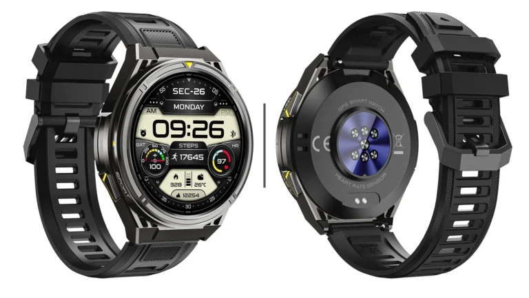 Cubot GT5: smartwatch com GPS, tela AMOLED e mais de 100 modos esportivos