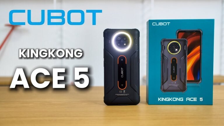 King Kong Ace 5 chega com bateria gigante de 10.200 mAh e visual reforçado